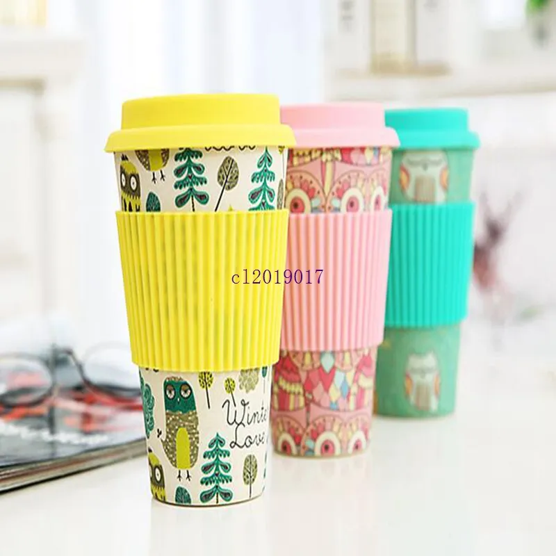 Bamboo Fiber Coffee Cups With Reusable... From Cl2019017, $6.67 | DHgate.Com