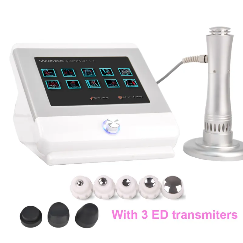 المحمولة معدات موجة الصدمة RSWT للجهاز المادي مع ED وظيفة / العلاج الصوتي غير المباشر