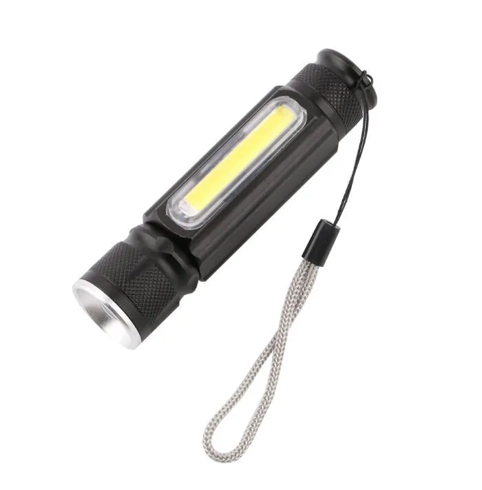 Novo tocha de lanterna LED de lanterna de lanterna LED multifuncional Reaap Working Light Camping port￡til T6 Lanternas Tochas com gancho magn￩tico 18650 Bateria