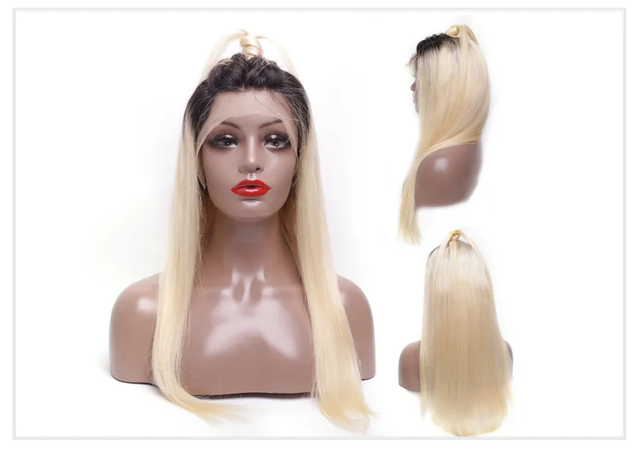 ombre blonde Lace Front Wig4