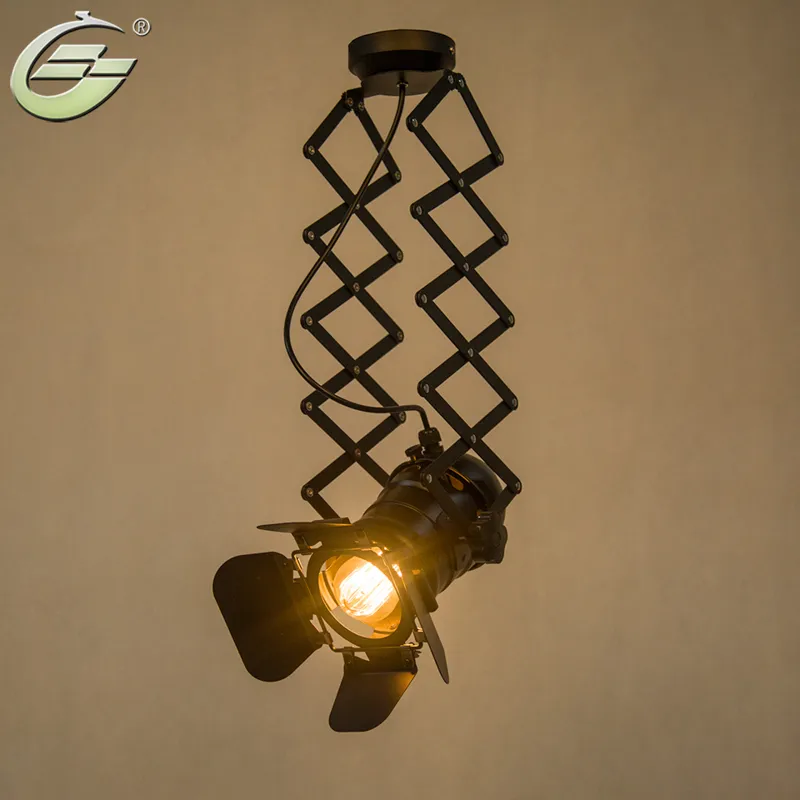 Retro E27 Track Light Spotlights Minimalist LED Ceiling Lamp Lighting Clothing Store Art Decoration Bar Shop Living Room