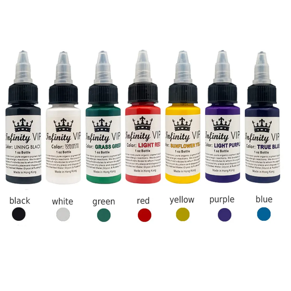 Tattoo Ink Pigment Set Body Art Tattoo Kits Fashion Professional Tattoo Ink  Pigment Tattoo Supply Pigment Salon Art Tattoo