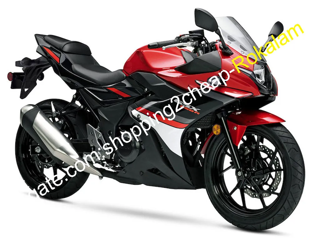 SUZUKI GSX250R 2017 2018 GSX250 R GSX 250R Kırmızı Beyaz Siyah Karoser Motosiklet Takma Kiti (Enjeksiyon Kalıplama)