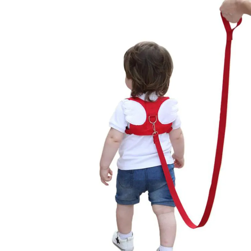 New Arrival Anti-lost Child Harness Leash With Angel Wings Baby Walking Assistant For 8-20 Months Baby