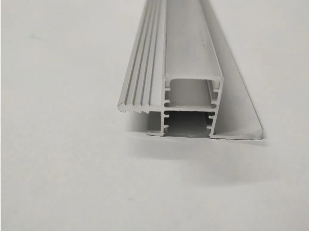 Envío Gratis, nuevo diseño, perfil de extrusión de canal de aluminio LED de yeso para tira LED, perfiles de aluminio para paneles de yeso