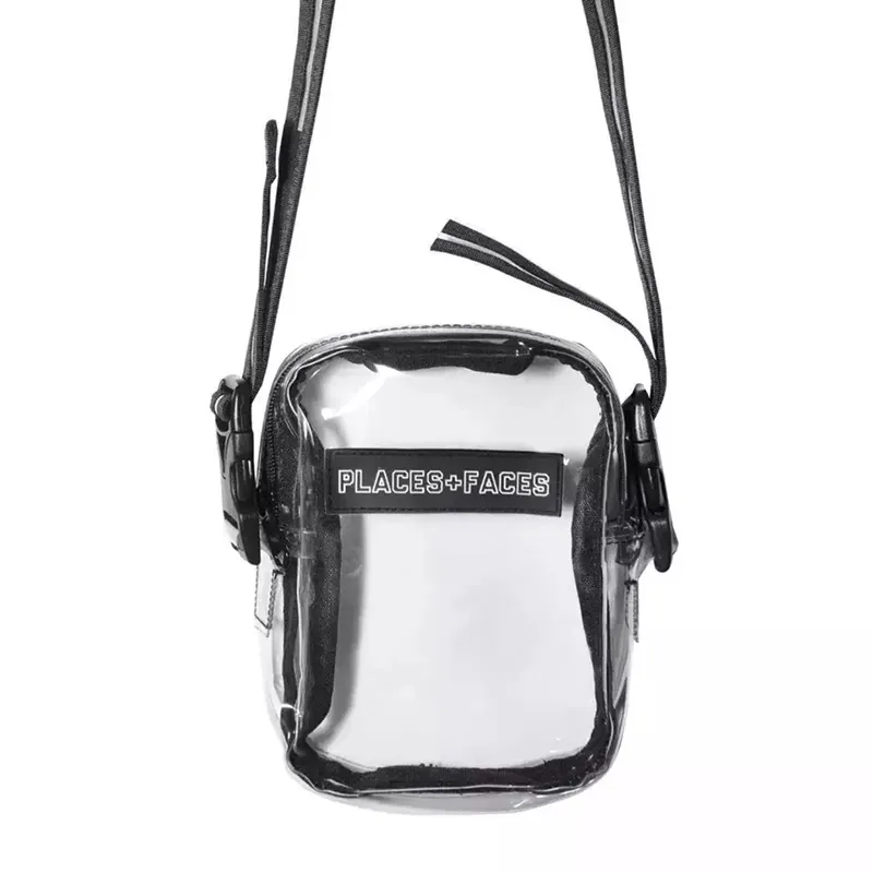 Places Life Skateboard Stylist Crossbody Bag Mini Transparent