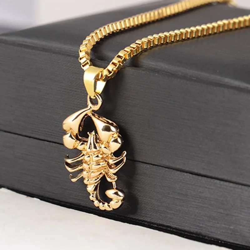 Scorpio necklace for men on sale