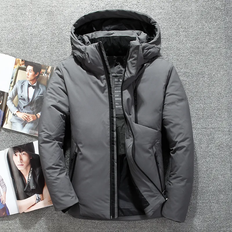 Mens Down Parkas 2021 Winter Jacket Coats Mens Doudoune Homme