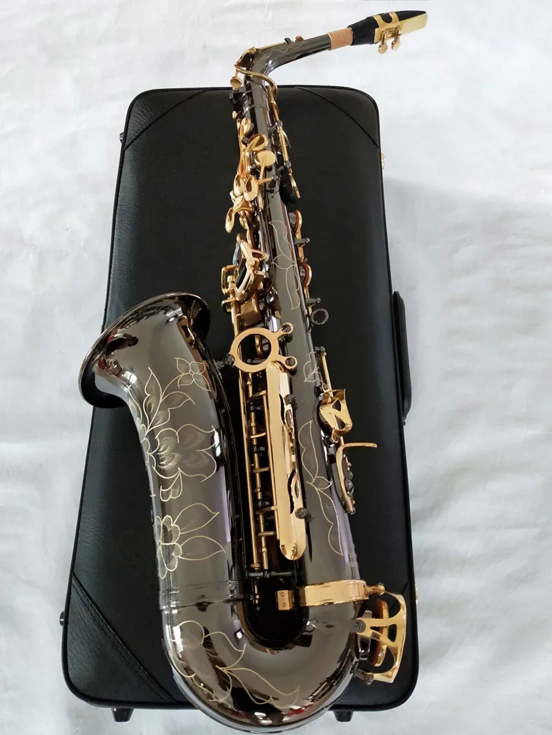 2020 Meilleure qualité Yanagisawa A-991 Alto Saxophone E-Flat Black Sax Alto Embouchure ligatures Reed cou Instrument de musique avec étui