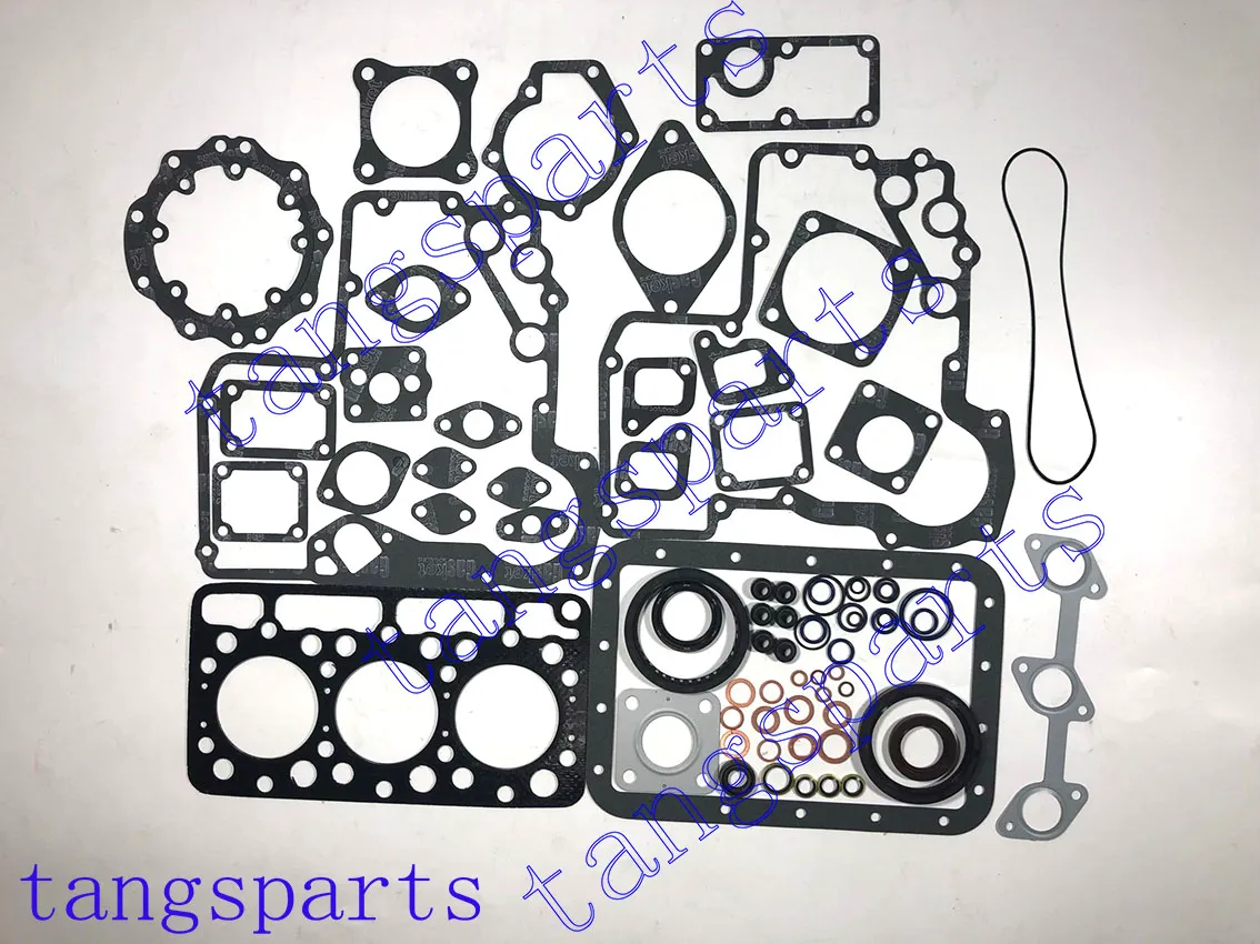 D750 Engine Gasket kit For Kubota excavator loader forklift tractor garbage truck diesel engine kit parts