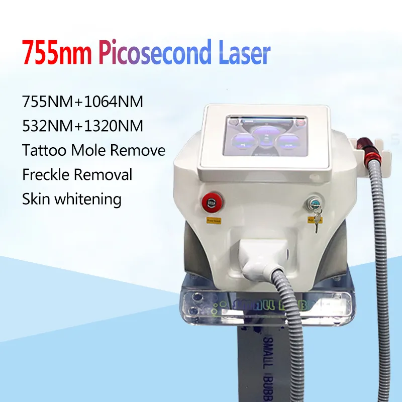 2000MJ сенсорный экран 2000w Pico Laser Yag Laser Beauty Machine Пикосекундный лазер для удаления татуировок 755nm 1320nm 1064nm 532nm