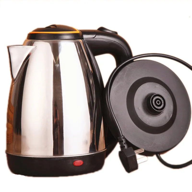 Candimill أدوات المطبخ المحمولة الفولاذ المقاوم للصدأ غلاية كهربائية غلاية الشاي المنزل 2L سريع غليان الماء السعر