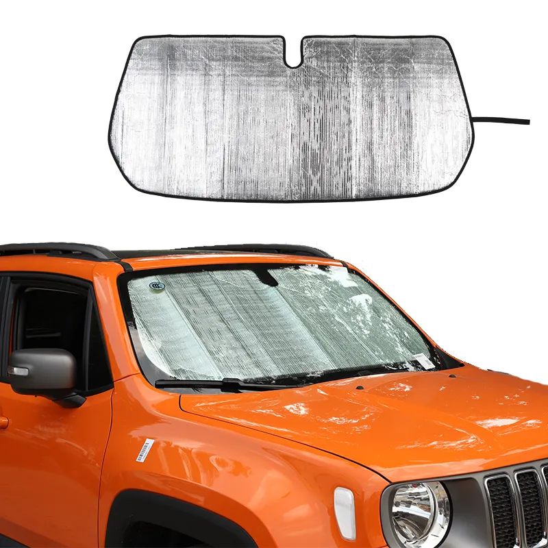 Folding Windshield Sol Visor Do Sol Visor Esteira Para Jeep Renegade 2016 Acessórios Interiores Do Carro