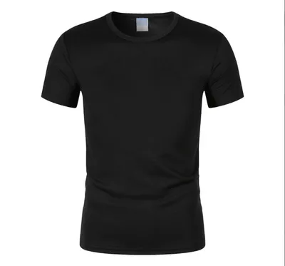 Camiseta manga curta Verão O-pescoço moda masculina camisa de algodão preto T Colorfull homens cobre T