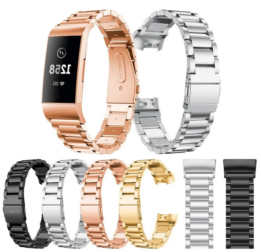 Premium Stainless Steel Watch Band For Fitbit Charge 3 Replacement Bracelet  With Smart Features From Ivylovme, $5.06