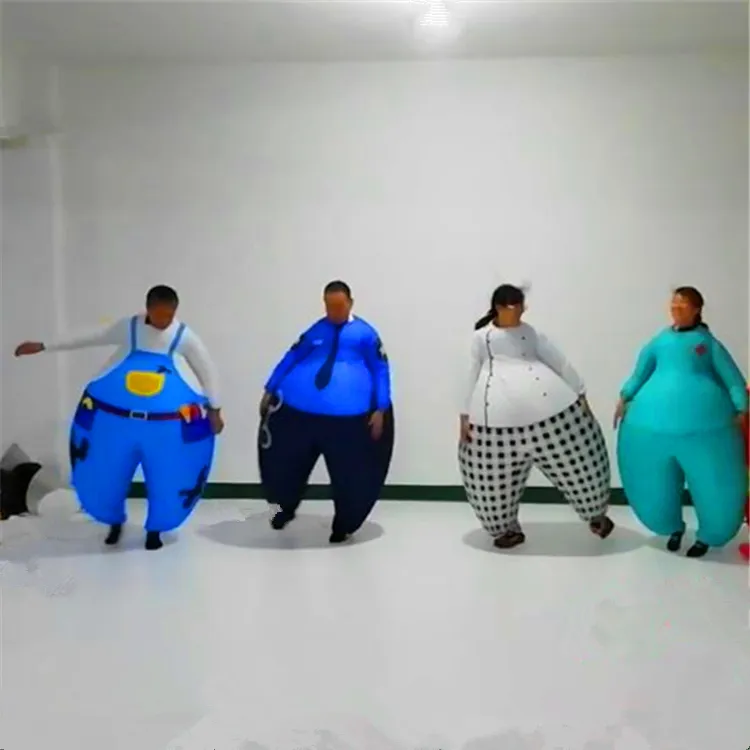 Free Shipping Customized Walking Fat Inflatable Costume Suit For City Parade Stage Event Decoration