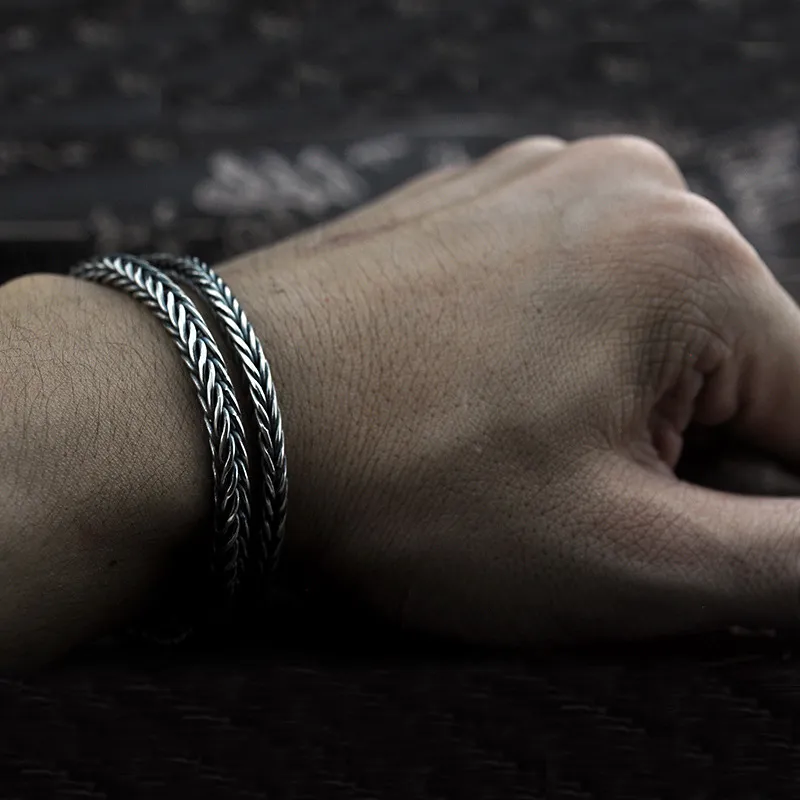 wayward 【 I TYPE】SILVER925 BRACELET Men's Silver Bracelet Guide: Styles, Materials & Clasps