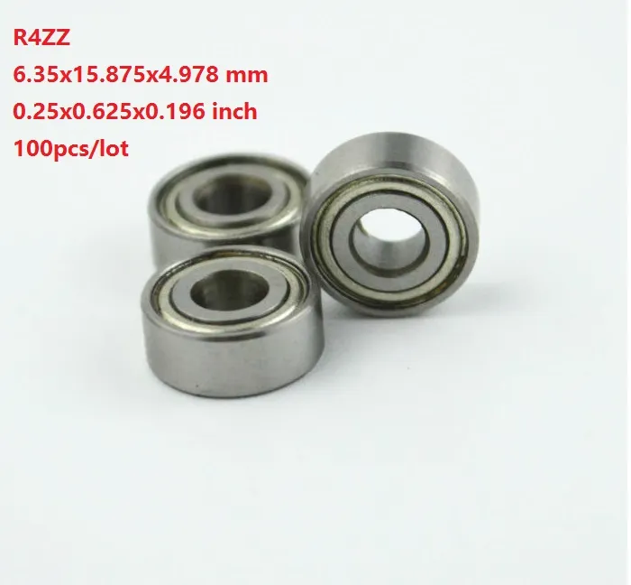 Wholesale R4ZZ R4 ZZ 4Z Ball Bearing 1/4 X 5/8 X 0.196 Inch Double ...