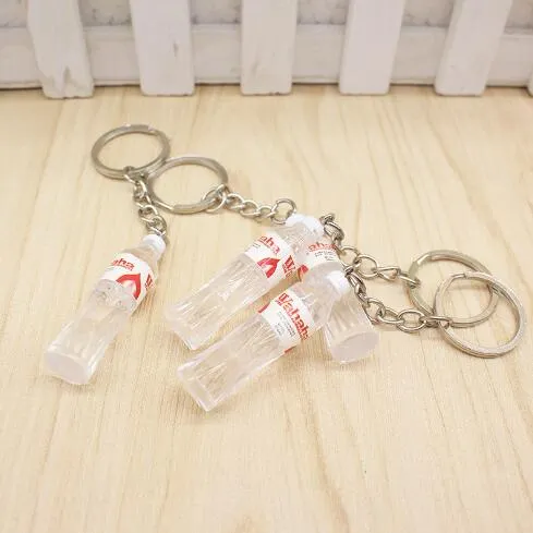 Mineral Water Bottle Keychain For Girls Fashionable Simulation Design With  Lovely Broken Key Ring Holder And Funny Jewelry From Joanna_jewelry, $1.03