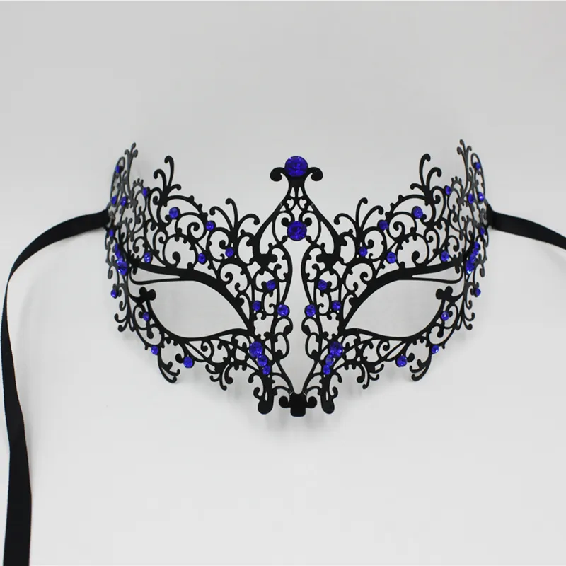 Masquerade Mask Venetian Masks, Metal Masquerade Mask For Women Party Masks  Ladies Masquerade Ball -aoba