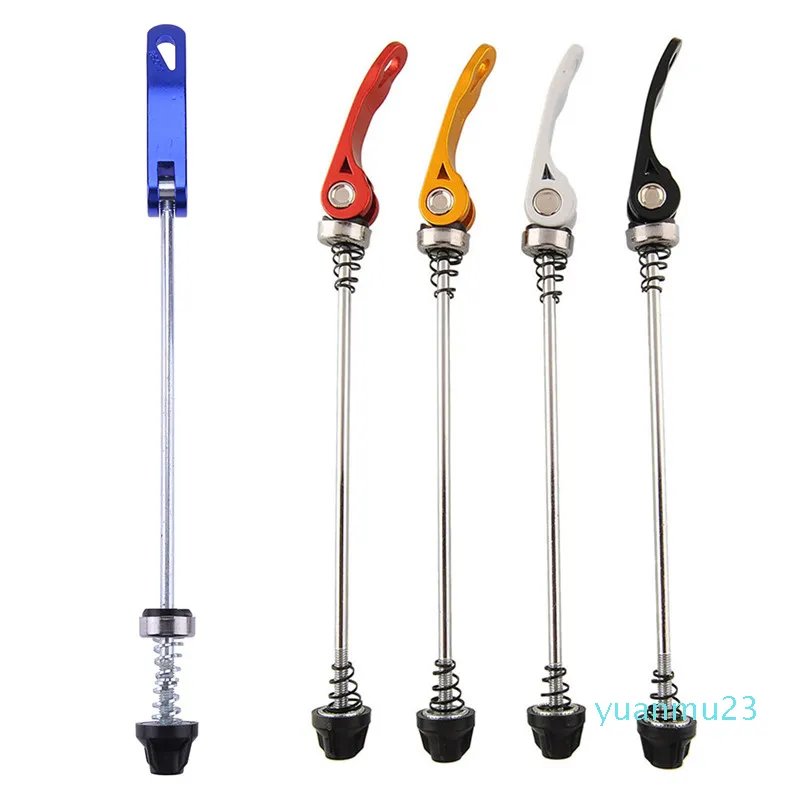 Wholesale-2pcs Aluminiumlegering Cykel Quick Release Wheel Nav Skewers Road Mountain Bike Bakre skewer Bolt hävarm Axel cykeldelar