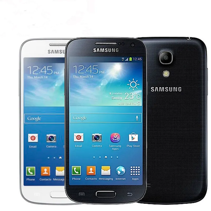 Оригинальный Samsung Galaxy S4 Mini I9195 S4mini 3G 4,3" WIFI GPS 8MP Qualcomm 1080P Dual Core Smatphone мобильный сотовый телефон