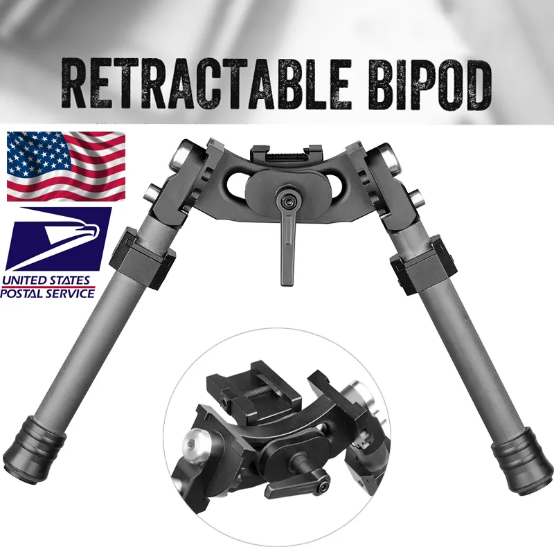 Nouveau bipode LRA Light Tactical Bipod Long Riflescope Bipod pour chasse au fusil de chasse