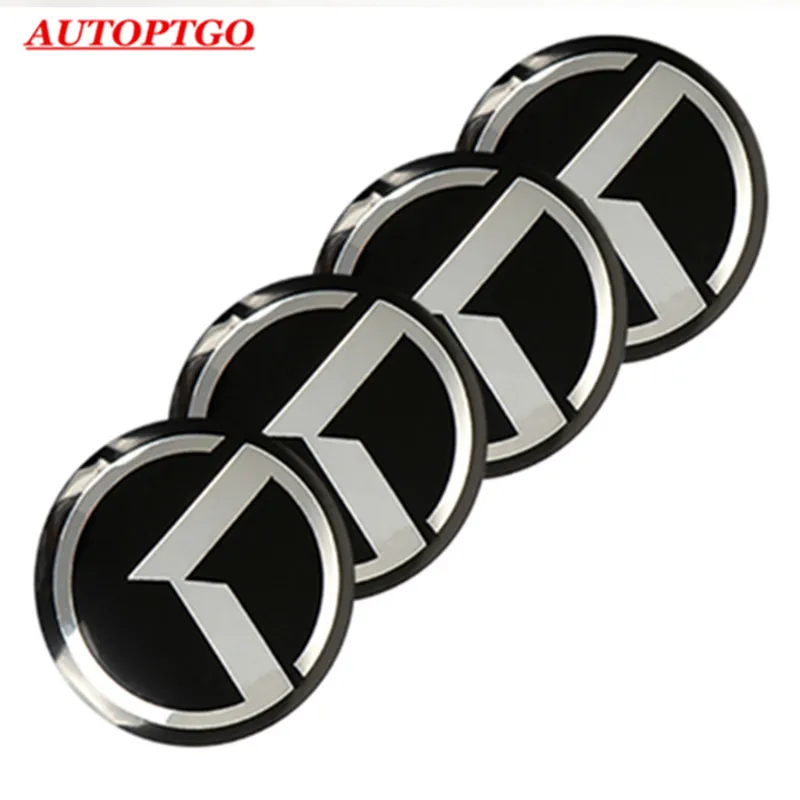 Black 7Psc Kia K Emblem Badge Logo Decal Sticker For Kia Sorento Optima K2-K5 Front Grille Rear Trunk Steering Wheel Hub Cap Cover