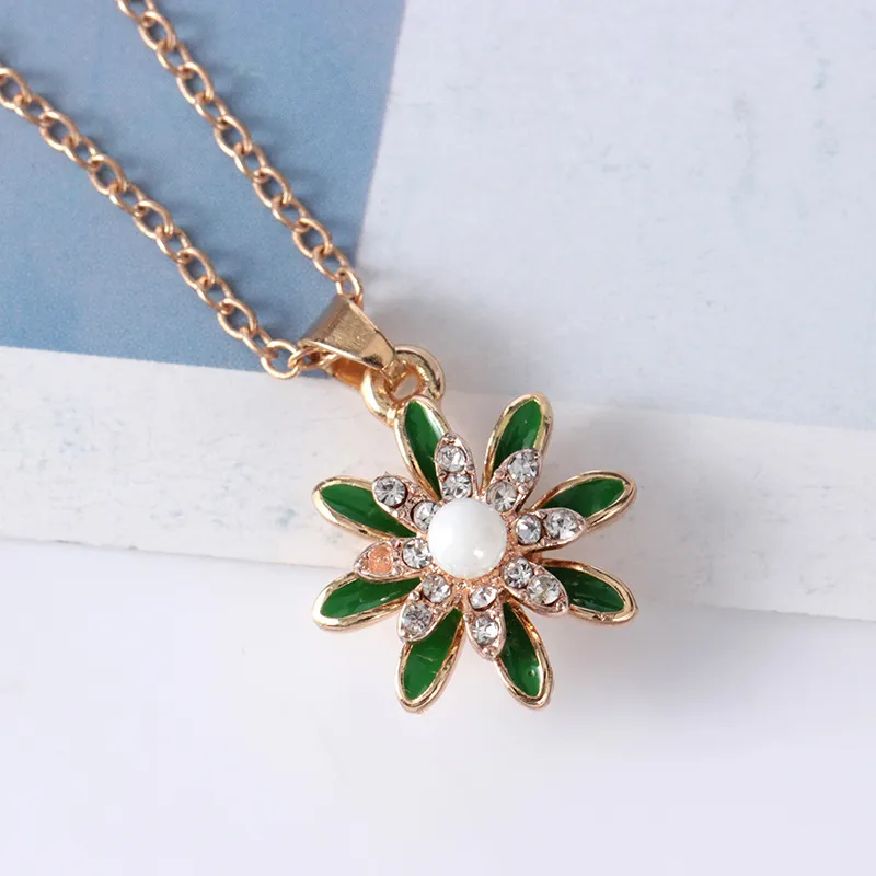 花のネックレスブランド韓国新しいジュエリーファッション女性マキシステートメントチョーカー Neckalce アクセサリー模造真珠のネックレス