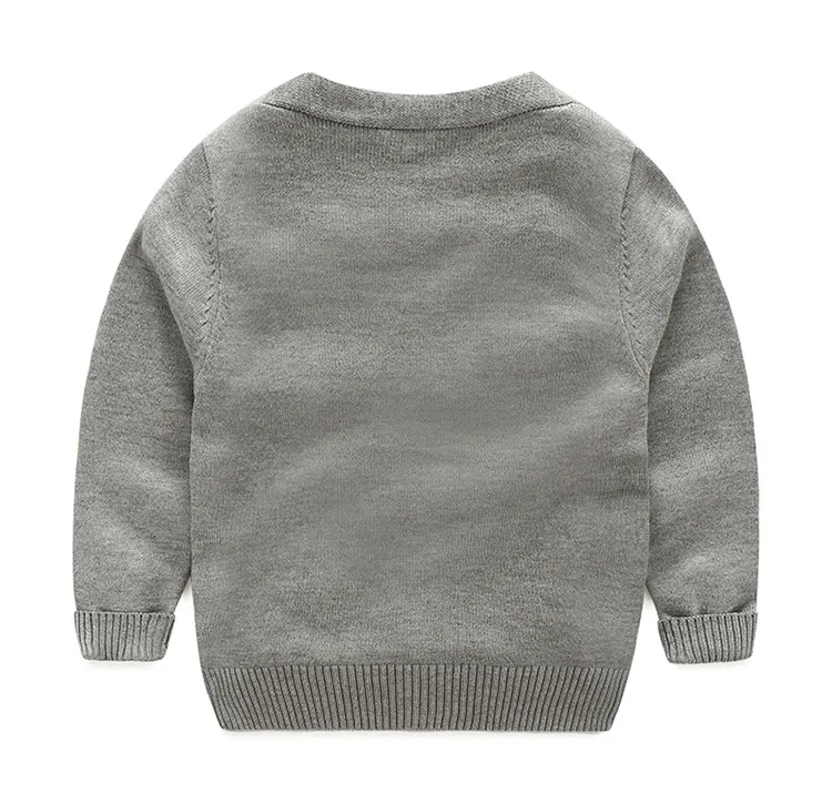 Baby Fashion sweater kids Cardigan Boys Girls Children Knit Sweaters spring Outerwear sweater Baby Clothes 2-7years