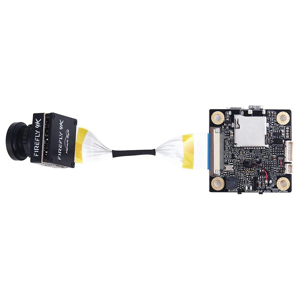 Hawkeye Firefly Split 4K 12mp Single Board HD-inspelning DVR WDR FPV minikamera för fasta vingar FPV Racing RC Drone