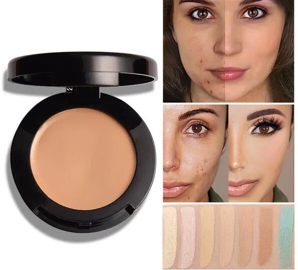 Gezicht Concealer Cream Full Cover Make Up Waterdichte Gezichtscontour Make-up Corrector Pores Eye Dark Circles Cosmetic