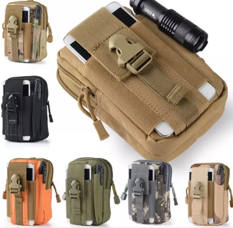 Tactical Pouch Molle Hunting Bags Belt Waist Bag Military Pack Outdoor Pouches Phone Case Pocket