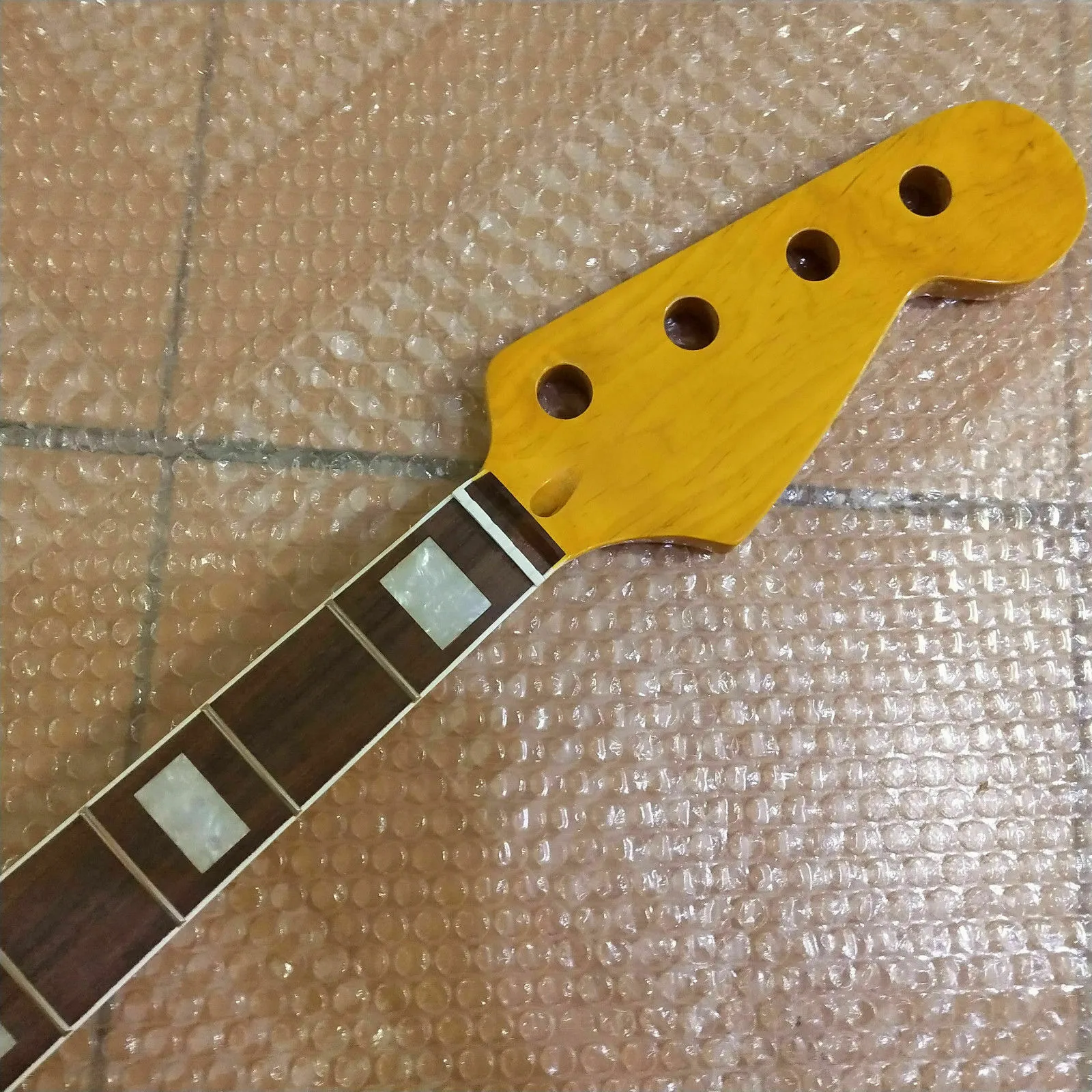 2 Retenues De Cordes De Guitare Basse En Or - Stabilisateur, Avec Vis, Pour Amélioration Sustain Et Accord - 5