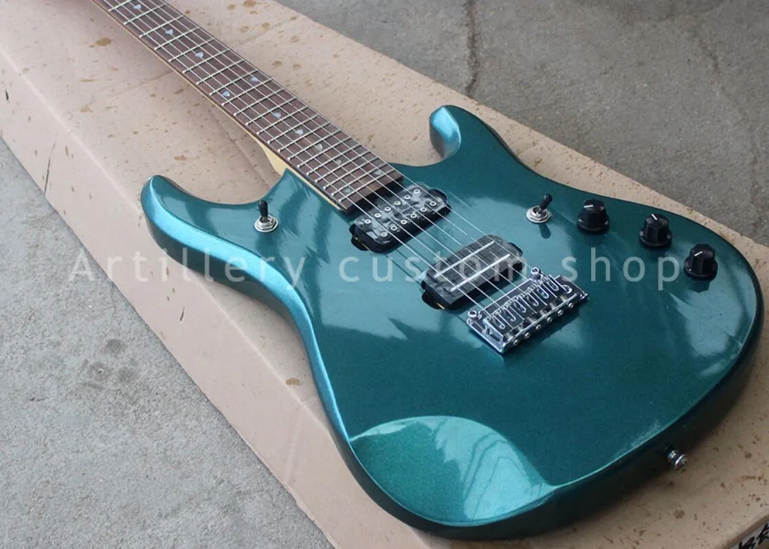 Custom Music Man Ernie Ball JPX 6 JohnPetrucci Metallic Angel Blue