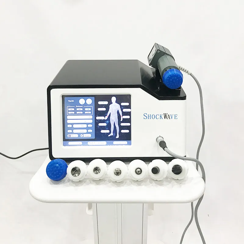 Högkvalitativ Shockwave Therapy Machine för Ed Physical Health Care Smärta Avlägsnande Viktminskning Akustisk Shock Wave Therapy Equipment