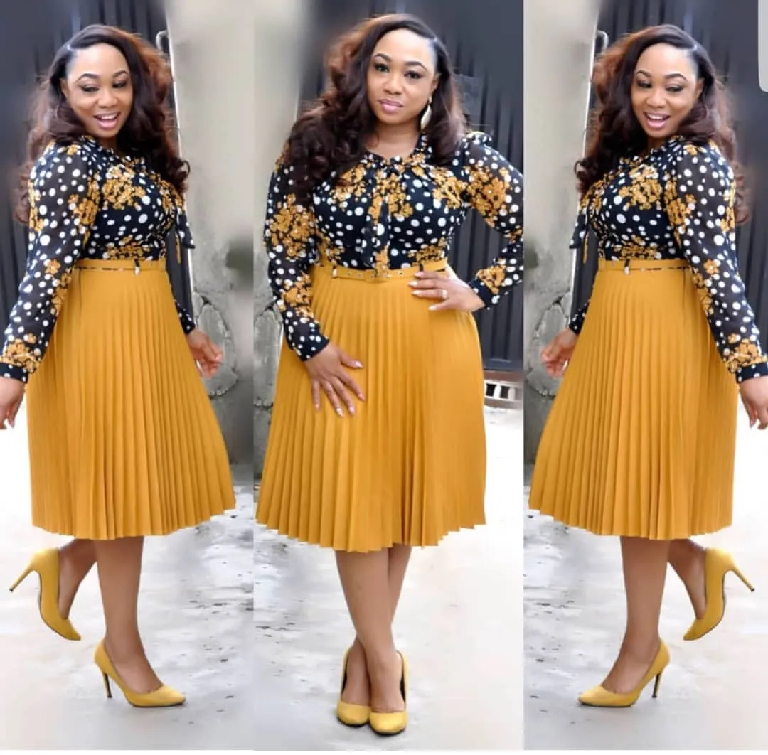 Plus size pleated deals skirt dress