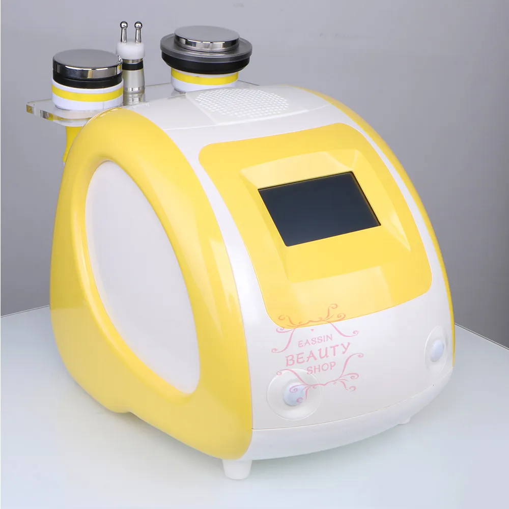 Niet-chirurgische 40k 25k cavitatie afslankmachine met multipolaire ultrasone cavitatie en RF-behandelingshoofd voor vetverwijdering
