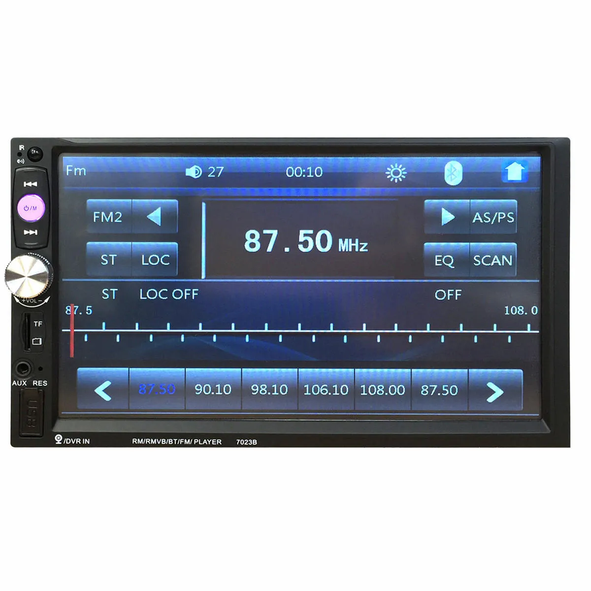 iMars 7023B 7 Zoll 2 DIN Autoradio MP5-Player FM USB AUX HD Bluetooth Touchscreen Unterstützung Rückfahrkamera2408