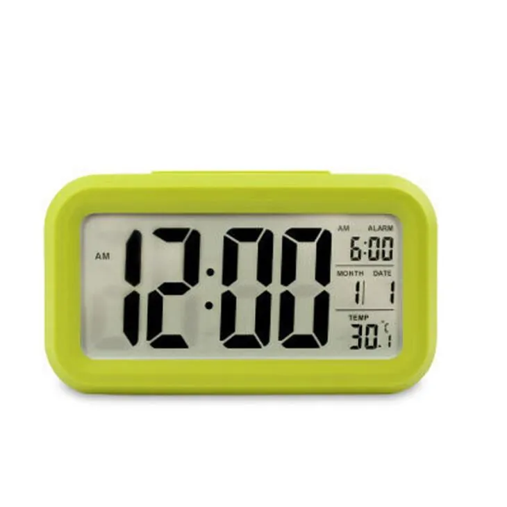LED Mini Digital Clocks Student Table Clock With Temperature Calendar Snooze Function Clocks For