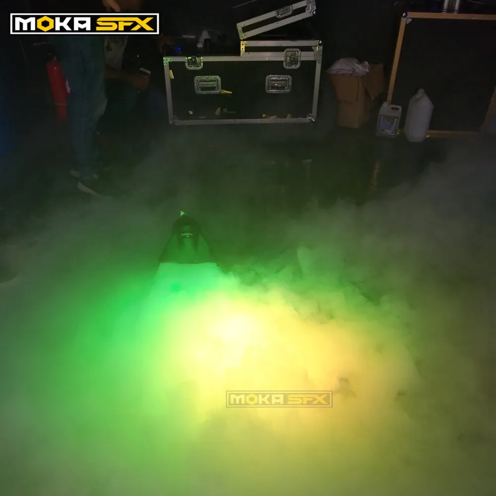 Machine à fumée de fumée à distance de mariage fumigène 500W RGB Show Smoke  LED