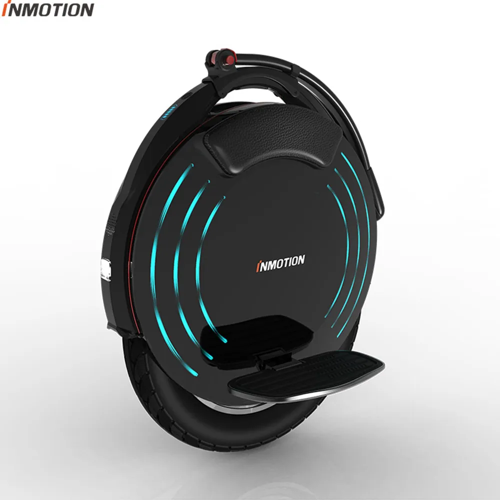 2019 inmotion v10f elektrisk unicycle högpresterande 960Wh 2000W motor, hastighet 40km / h högpedal ett hjul scooter 16inch intelligent