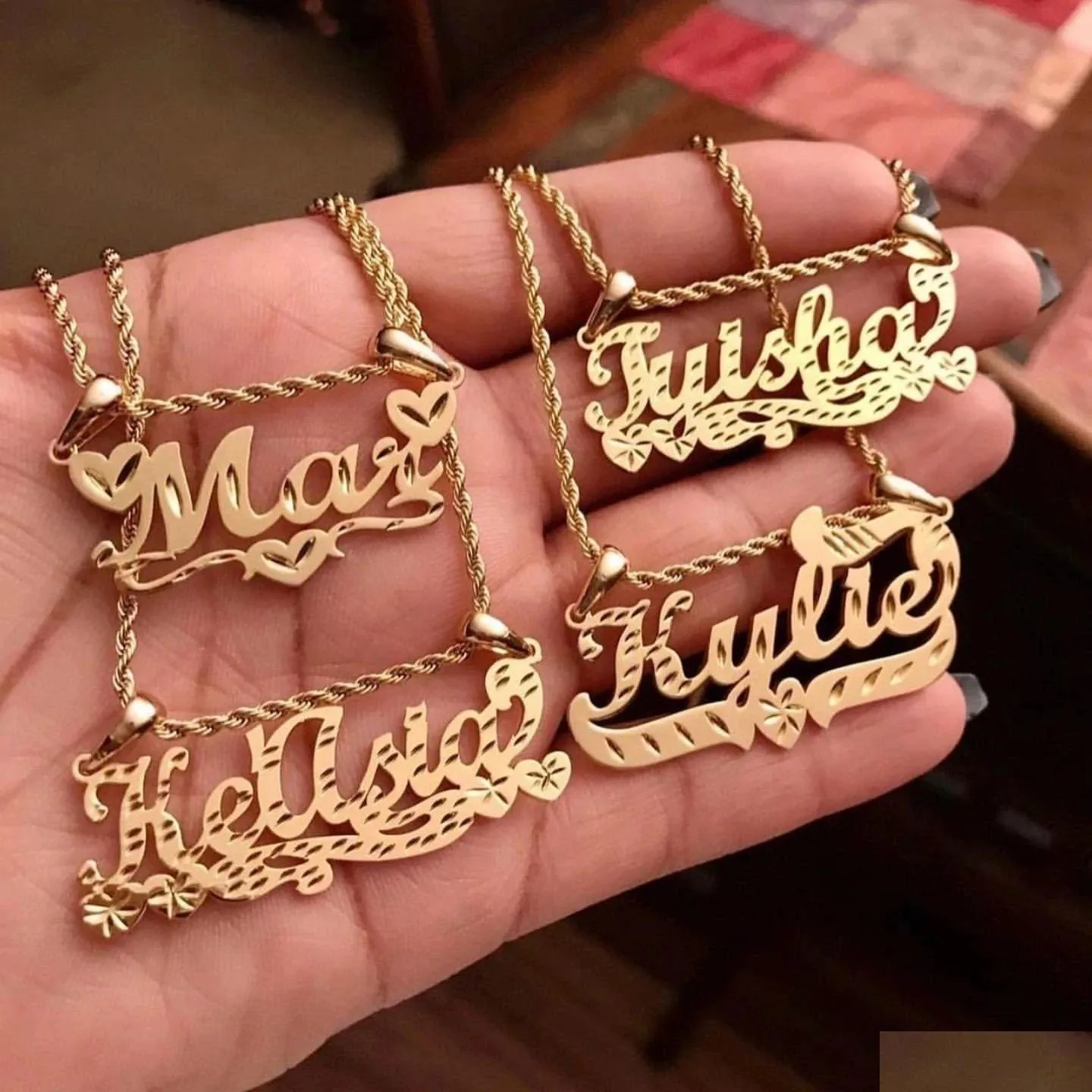 Mens nameplate chain deals