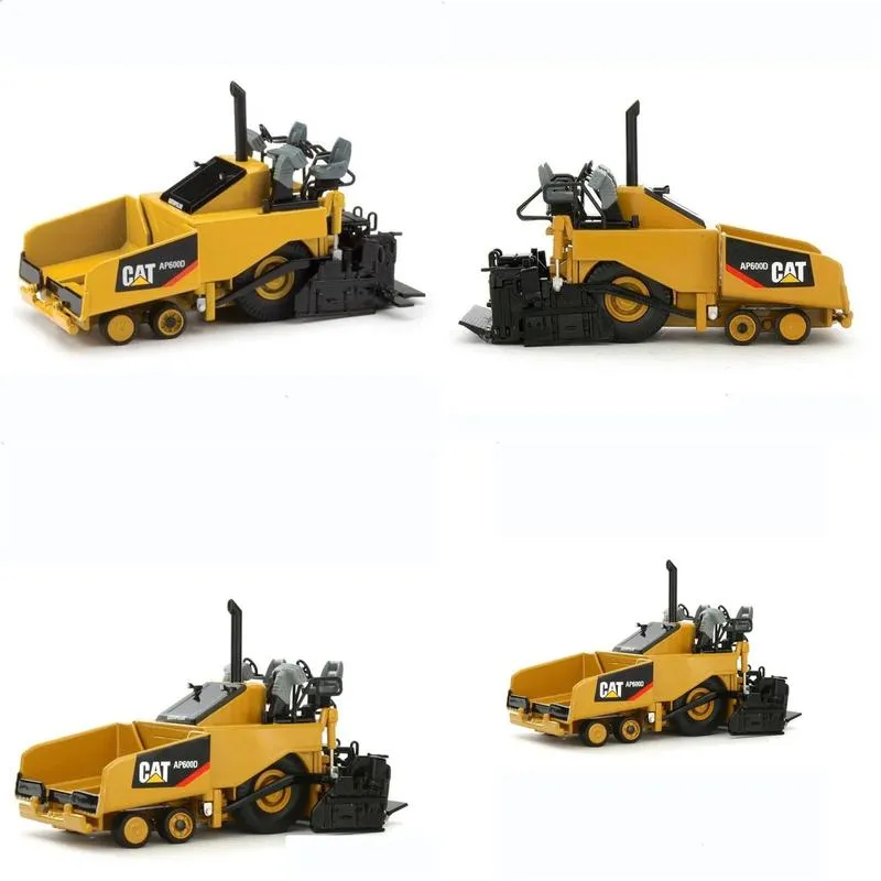 Diecast 1:50 Scale CAT Construction Car AP600D Asphalt Paver