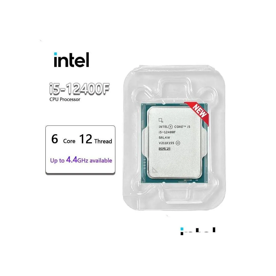 Intel Core i5-12400F CPU 第12世代