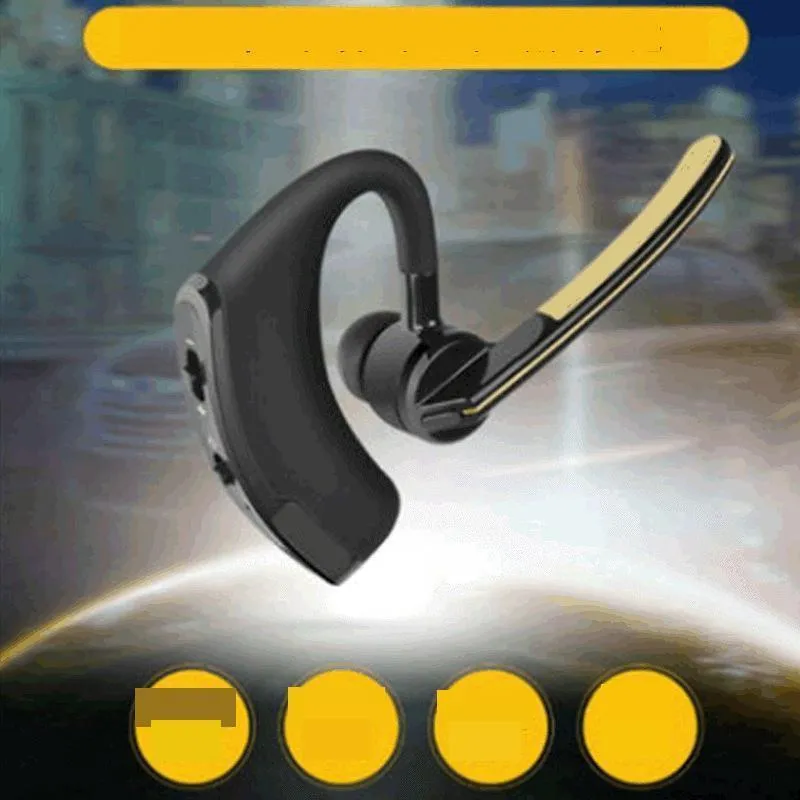 hanging ear bluetooth headset ultra-long life v8 business walkie-talkie bluetooth headset wireless high-power phone headset
