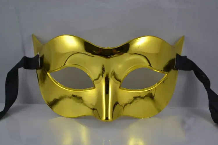 Mens Mask Halloween Masquerade Masks Mardi Gras Venetian Dance Party Face The Mask Mixed Color #3702