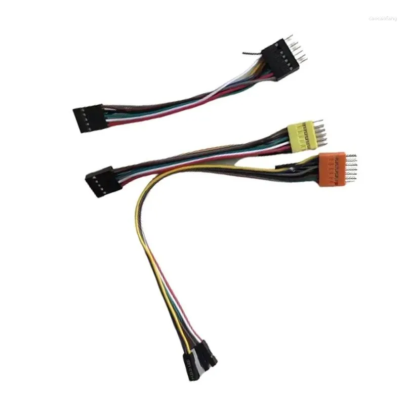 Computer Cables 6Pcs Suitable For  Chassis With Ordinary Motherboards Transfer Wiring Switch Cable USB Audio