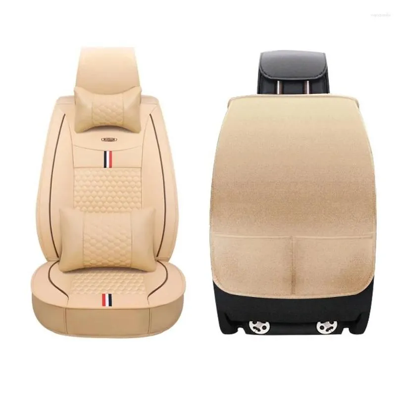 Car Seat Covers PU Leather Universal Cover For Infiniti All Model QX56 QX60 QX70 QX80 Q45 Q50 Sport Q60 Coupe High-end Luxury