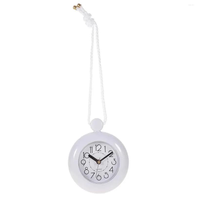 Wall Clocks Bathroom Waterproof Clock Alarm For Kids Hanging Mute Decorate Plastic Child